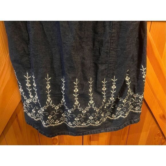 Forenza jean dress size 14 ￼(1578) - Picture 2 of 5